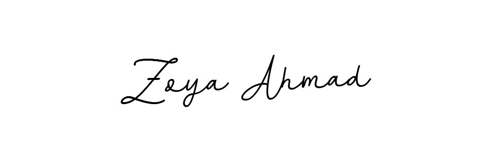Also You can easily find your signature by using the search form. We will create Zoya Ahmad name handwritten signature images for you free of cost using BallpointsItalic-DORy9 sign style. Zoya Ahmad signature style 11 images and pictures png