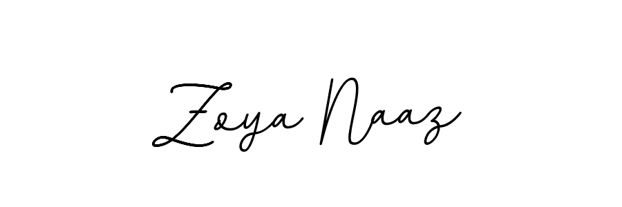 It looks lik you need a new signature style for name Zoya Naaz. Design unique handwritten (BallpointsItalic-DORy9) signature with our free signature maker in just a few clicks. Zoya Naaz signature style 11 images and pictures png