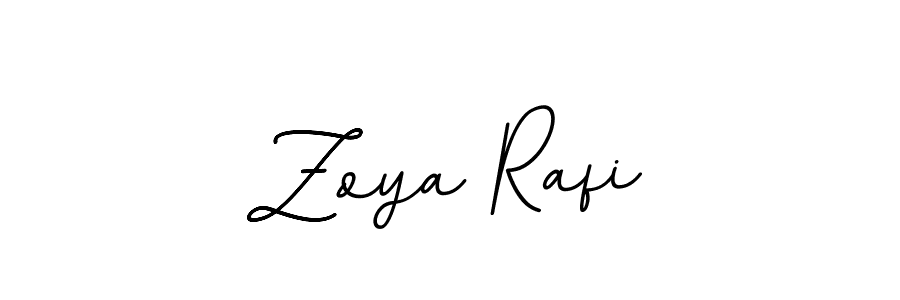 Design your own signature with our free online signature maker. With this signature software, you can create a handwritten (BallpointsItalic-DORy9) signature for name Zoya Rafi. Zoya Rafi signature style 11 images and pictures png