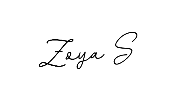 if you are searching for the best signature style for your name Zoya S. so please give up your signature search. here we have designed multiple signature styles  using BallpointsItalic-DORy9. Zoya S signature style 11 images and pictures png