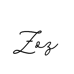 Make a beautiful signature design for name Zoz. Use this online signature maker to create a handwritten signature for free. Zoz signature style 11 images and pictures png