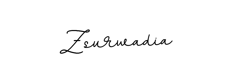 Create a beautiful signature design for name Zsurwadia. With this signature (BallpointsItalic-DORy9) fonts, you can make a handwritten signature for free. Zsurwadia signature style 11 images and pictures png