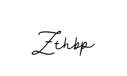 Design your own signature with our free online signature maker. With this signature software, you can create a handwritten (BallpointsItalic-DORy9) signature for name Zthbp. Zthbp signature style 11 images and pictures png
