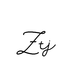 Also we have Ztj name is the best signature style. Create professional handwritten signature collection using BallpointsItalic-DORy9 autograph style. Ztj signature style 11 images and pictures png