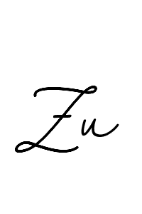 You should practise on your own different ways (BallpointsItalic-DORy9) to write your name (Zu) in signature. don't let someone else do it for you. Zu signature style 11 images and pictures png