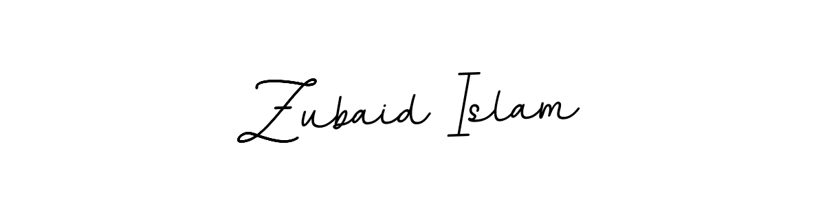 You should practise on your own different ways (BallpointsItalic-DORy9) to write your name (Zubaid Islam) in signature. don't let someone else do it for you. Zubaid Islam signature style 11 images and pictures png