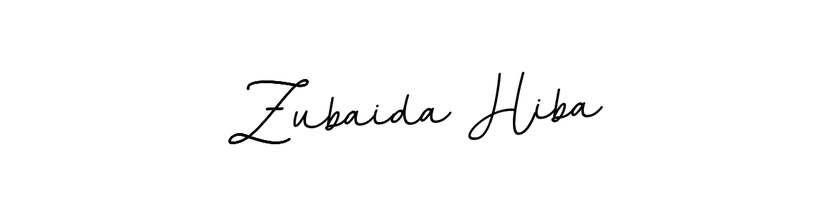 Make a beautiful signature design for name Zubaida Hiba. Use this online signature maker to create a handwritten signature for free. Zubaida Hiba signature style 11 images and pictures png
