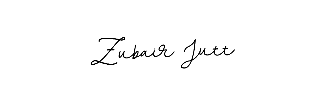 Use a signature maker to create a handwritten signature online. With this signature software, you can design (BallpointsItalic-DORy9) your own signature for name Zubair Jutt. Zubair Jutt signature style 11 images and pictures png