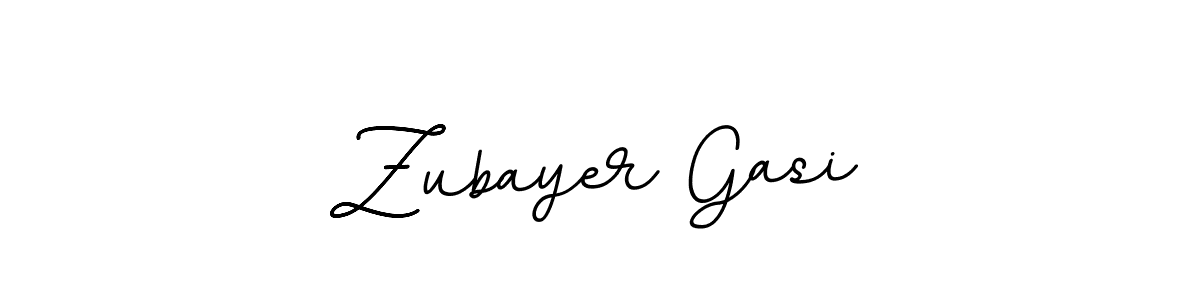 Zubayer Gasi stylish signature style. Best Handwritten Sign (BallpointsItalic-DORy9) for my name. Handwritten Signature Collection Ideas for my name Zubayer Gasi. Zubayer Gasi signature style 11 images and pictures png