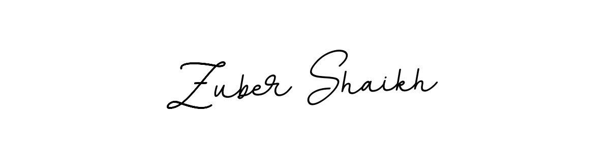 Make a beautiful signature design for name Zuber Shaikh. Use this online signature maker to create a handwritten signature for free. Zuber Shaikh signature style 11 images and pictures png