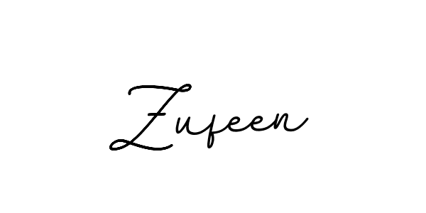 Create a beautiful signature design for name Zufeen. With this signature (BallpointsItalic-DORy9) fonts, you can make a handwritten signature for free. Zufeen signature style 11 images and pictures png