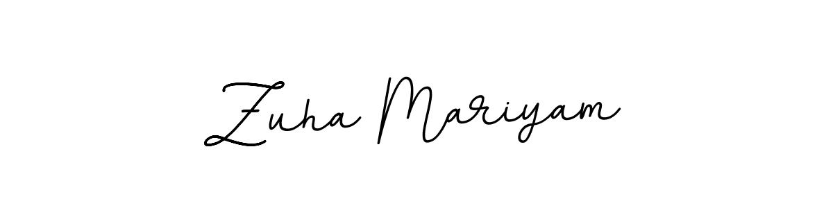 Check out images of Autograph of Zuha Mariyam name. Actor Zuha Mariyam Signature Style. BallpointsItalic-DORy9 is a professional sign style online. Zuha Mariyam signature style 11 images and pictures png