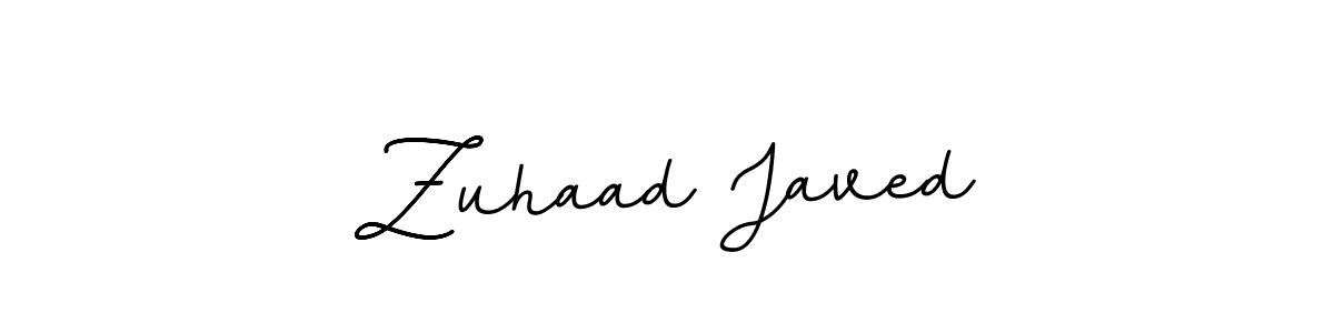if you are searching for the best signature style for your name Zuhaad Javed. so please give up your signature search. here we have designed multiple signature styles  using BallpointsItalic-DORy9. Zuhaad Javed signature style 11 images and pictures png