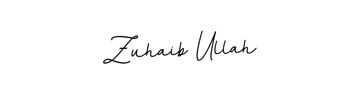 Design your own signature with our free online signature maker. With this signature software, you can create a handwritten (BallpointsItalic-DORy9) signature for name Zuhaib Ullah. Zuhaib Ullah signature style 11 images and pictures png