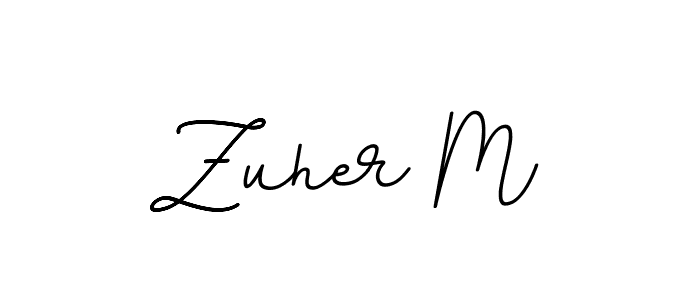 How to make Zuher M signature? BallpointsItalic-DORy9 is a professional autograph style. Create handwritten signature for Zuher M name. Zuher M signature style 11 images and pictures png