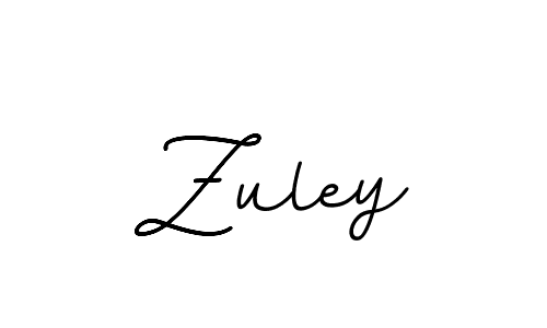 Create a beautiful signature design for name Zuley. With this signature (BallpointsItalic-DORy9) fonts, you can make a handwritten signature for free. Zuley signature style 11 images and pictures png