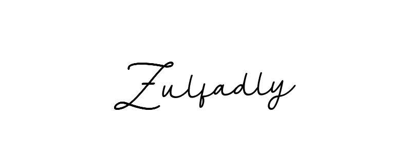 How to make Zulfadly name signature. Use BallpointsItalic-DORy9 style for creating short signs online. This is the latest handwritten sign. Zulfadly signature style 11 images and pictures png