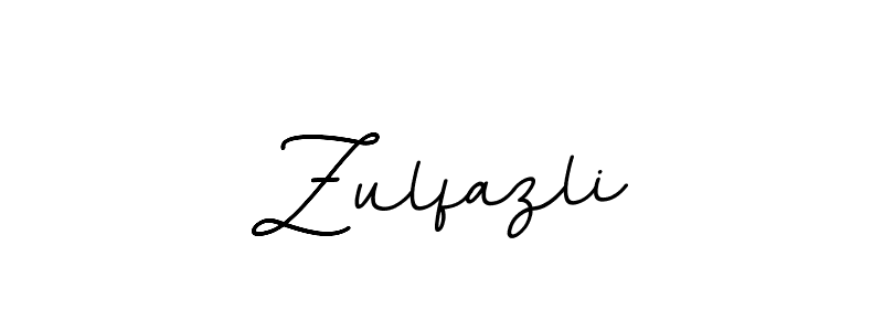 Make a beautiful signature design for name Zulfazli. With this signature (BallpointsItalic-DORy9) style, you can create a handwritten signature for free. Zulfazli signature style 11 images and pictures png