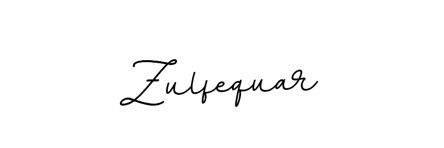 Design your own signature with our free online signature maker. With this signature software, you can create a handwritten (BallpointsItalic-DORy9) signature for name Zulfequar. Zulfequar signature style 11 images and pictures png