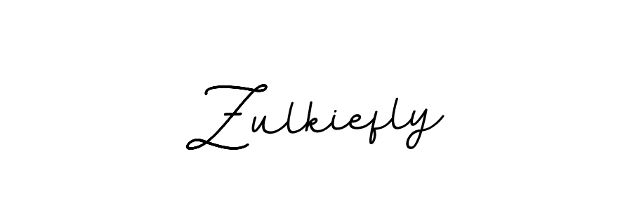 Use a signature maker to create a handwritten signature online. With this signature software, you can design (BallpointsItalic-DORy9) your own signature for name Zulkiefly. Zulkiefly signature style 11 images and pictures png