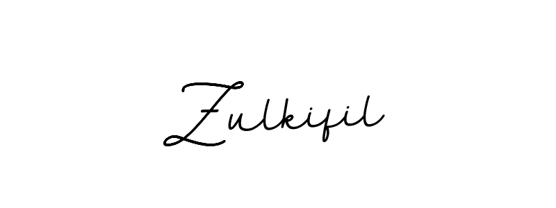 How to make Zulkifil name signature. Use BallpointsItalic-DORy9 style for creating short signs online. This is the latest handwritten sign. Zulkifil signature style 11 images and pictures png