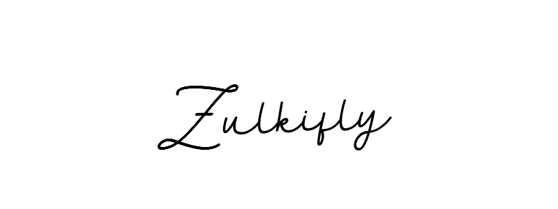 Use a signature maker to create a handwritten signature online. With this signature software, you can design (BallpointsItalic-DORy9) your own signature for name Zulkifly. Zulkifly signature style 11 images and pictures png