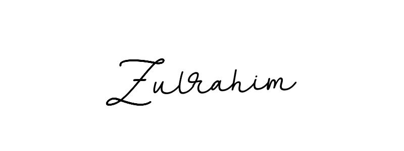 How to make Zulrahim name signature. Use BallpointsItalic-DORy9 style for creating short signs online. This is the latest handwritten sign. Zulrahim signature style 11 images and pictures png