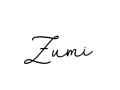 Use a signature maker to create a handwritten signature online. With this signature software, you can design (BallpointsItalic-DORy9) your own signature for name Zumi. Zumi signature style 11 images and pictures png