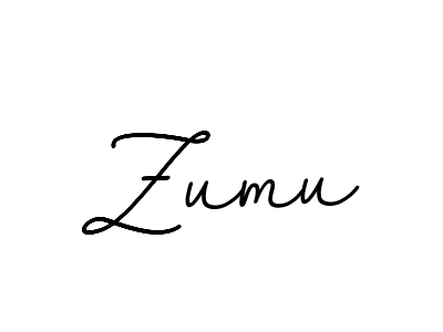 Design your own signature with our free online signature maker. With this signature software, you can create a handwritten (BallpointsItalic-DORy9) signature for name Zumu. Zumu signature style 11 images and pictures png