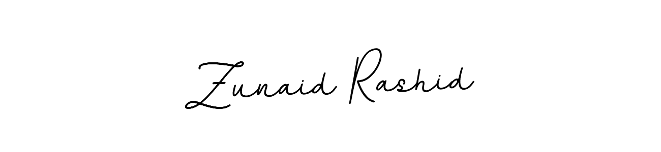 The best way (BallpointsItalic-DORy9) to make a short signature is to pick only two or three words in your name. The name Zunaid Rashid include a total of six letters. For converting this name. Zunaid Rashid signature style 11 images and pictures png