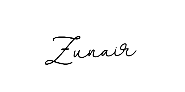 if you are searching for the best signature style for your name Zunair. so please give up your signature search. here we have designed multiple signature styles  using BallpointsItalic-DORy9. Zunair signature style 11 images and pictures png