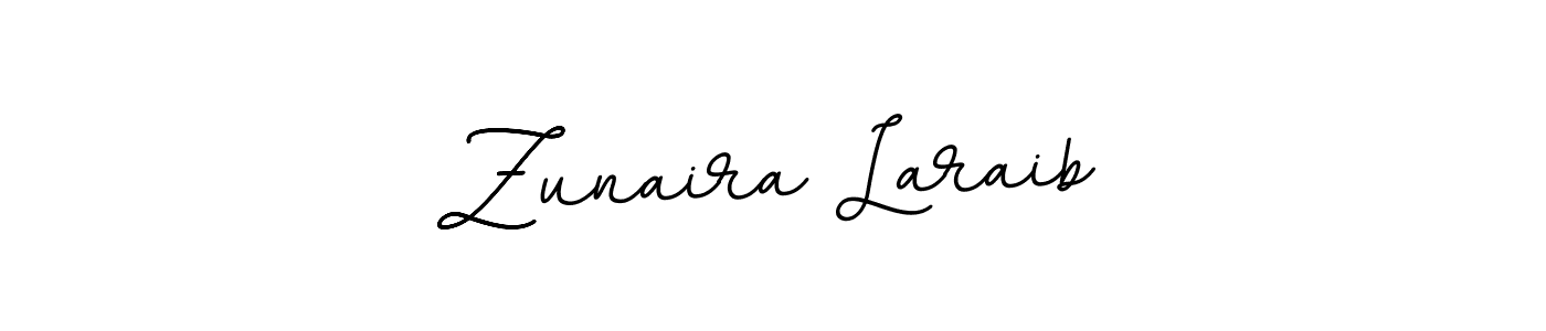 Also You can easily find your signature by using the search form. We will create Zunaira Laraib name handwritten signature images for you free of cost using BallpointsItalic-DORy9 sign style. Zunaira Laraib signature style 11 images and pictures png