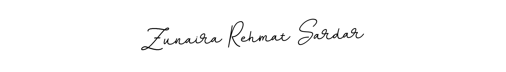 How to make Zunaira Rehmat Sardar signature? BallpointsItalic-DORy9 is a professional autograph style. Create handwritten signature for Zunaira Rehmat Sardar name. Zunaira Rehmat Sardar signature style 11 images and pictures png
