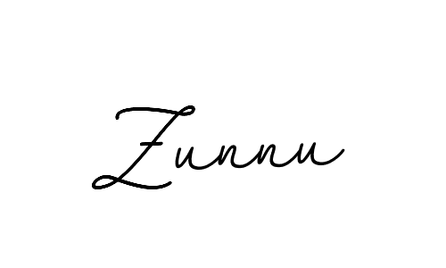 Create a beautiful signature design for name Zunnu. With this signature (BallpointsItalic-DORy9) fonts, you can make a handwritten signature for free. Zunnu signature style 11 images and pictures png