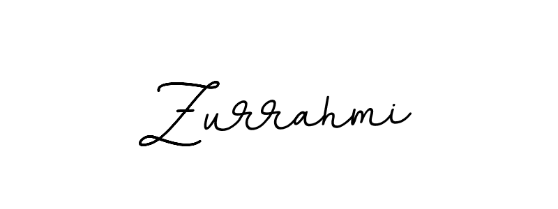 Also we have Zurrahmi name is the best signature style. Create professional handwritten signature collection using BallpointsItalic-DORy9 autograph style. Zurrahmi signature style 11 images and pictures png