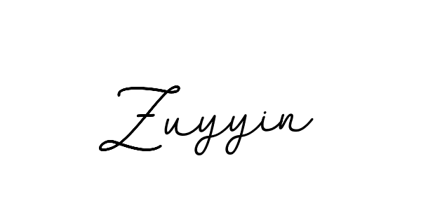 Zuyyin stylish signature style. Best Handwritten Sign (BallpointsItalic-DORy9) for my name. Handwritten Signature Collection Ideas for my name Zuyyin. Zuyyin signature style 11 images and pictures png