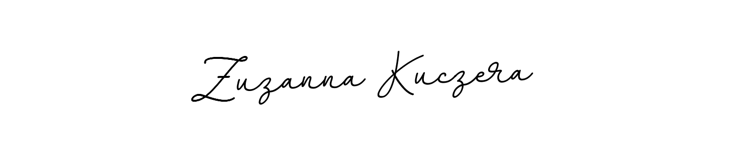 Design your own signature with our free online signature maker. With this signature software, you can create a handwritten (BallpointsItalic-DORy9) signature for name Zuzanna Kuczera. Zuzanna Kuczera signature style 11 images and pictures png