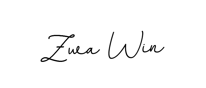 Also You can easily find your signature by using the search form. We will create Zwa Win name handwritten signature images for you free of cost using BallpointsItalic-DORy9 sign style. Zwa Win signature style 11 images and pictures png