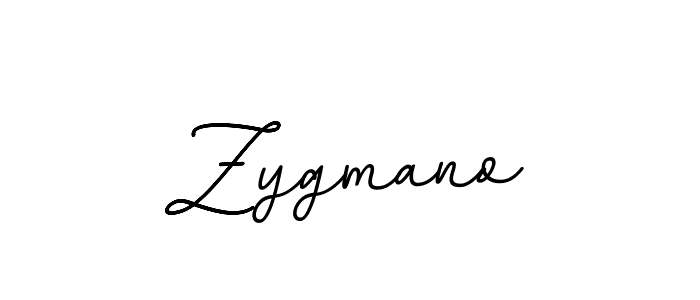 How to make Zygmano name signature. Use BallpointsItalic-DORy9 style for creating short signs online. This is the latest handwritten sign. Zygmano signature style 11 images and pictures png