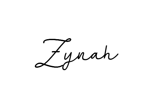 You should practise on your own different ways (BallpointsItalic-DORy9) to write your name (Zynah) in signature. don't let someone else do it for you. Zynah signature style 11 images and pictures png
