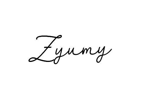 Also You can easily find your signature by using the search form. We will create Zyumy name handwritten signature images for you free of cost using BallpointsItalic-DORy9 sign style. Zyumy signature style 11 images and pictures png