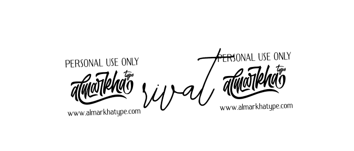 Design your own signature with our free online signature maker. With this signature software, you can create a handwritten (Bearetta-2O07w) signature for name $rivat$. $rivat$ signature style 12 images and pictures png