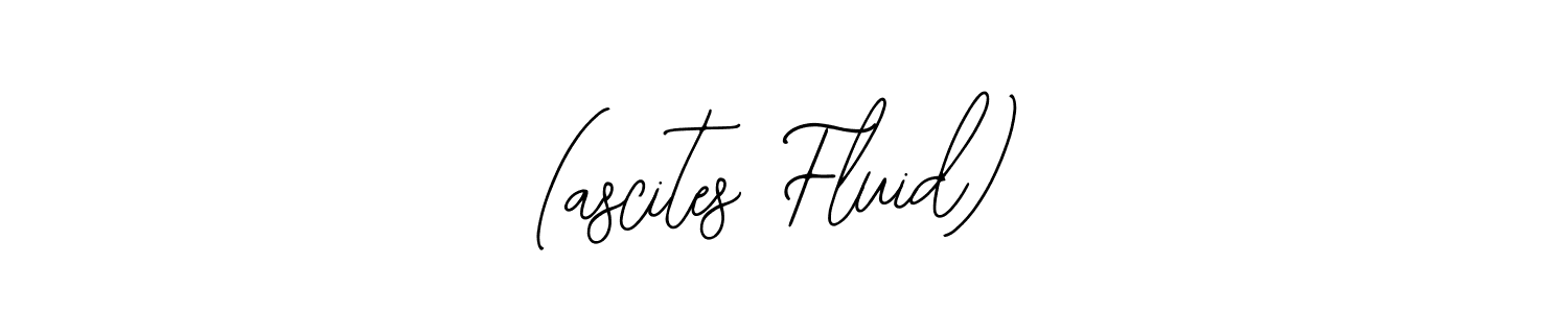 Create a beautiful signature design for name (ascites Fluid). With this signature (Bearetta-2O07w) fonts, you can make a handwritten signature for free. (ascites Fluid) signature style 12 images and pictures png