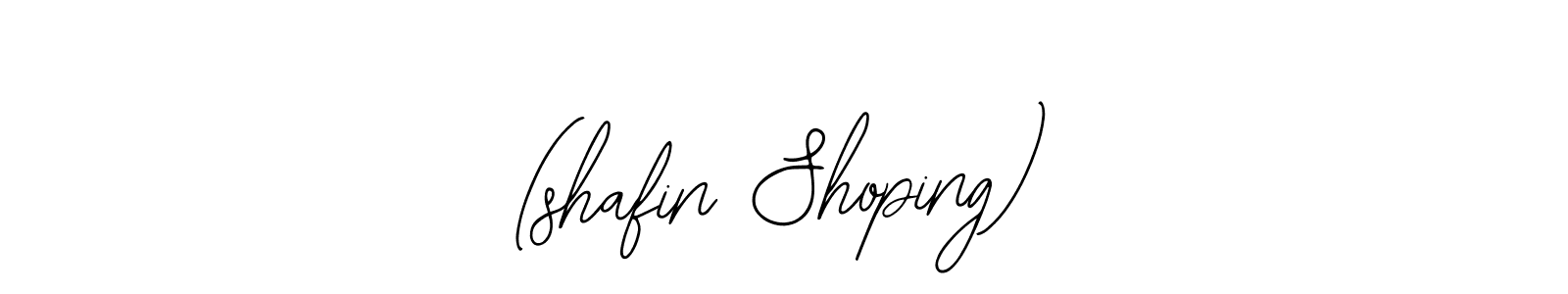 Design your own signature with our free online signature maker. With this signature software, you can create a handwritten (Bearetta-2O07w) signature for name (shafin Shoping). (shafin Shoping) signature style 12 images and pictures png
