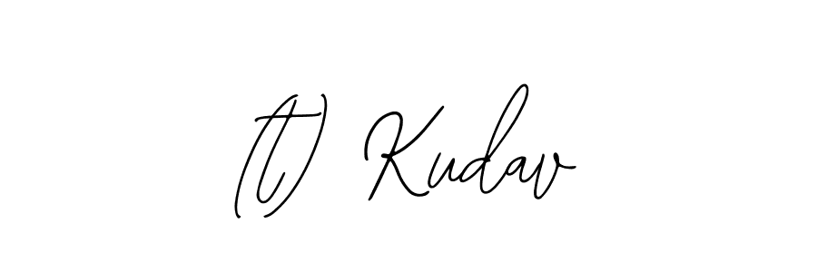 Make a beautiful signature design for name (t) Kudav. Use this online signature maker to create a handwritten signature for free. (t) Kudav signature style 12 images and pictures png