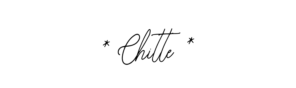How to make * Chitte * signature? Bearetta-2O07w is a professional autograph style. Create handwritten signature for * Chitte * name. * Chitte * signature style 12 images and pictures png