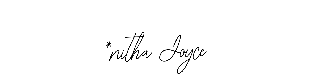 Make a short *nitha Joyce signature style. Manage your documents anywhere anytime using Bearetta-2O07w. Create and add eSignatures, submit forms, share and send files easily. *nitha Joyce signature style 12 images and pictures png