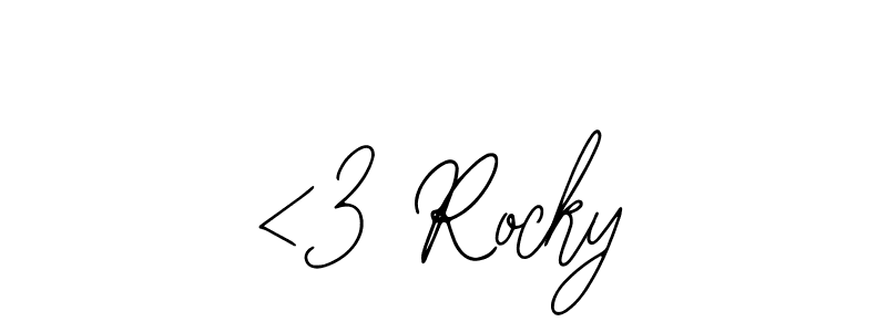 Similarly Bearetta-2O07w is the best handwritten signature design. Signature creator online .You can use it as an online autograph creator for name <3 Rocky. <3 Rocky signature style 12 images and pictures png