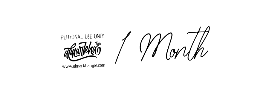 Make a beautiful signature design for name @ 1 Month. With this signature (Bearetta-2O07w) style, you can create a handwritten signature for free. @ 1 Month signature style 12 images and pictures png