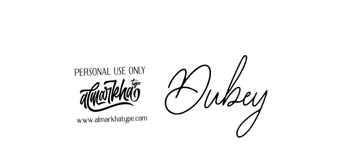 Also we have @ Dubey name is the best signature style. Create professional handwritten signature collection using Bearetta-2O07w autograph style. @ Dubey signature style 12 images and pictures png